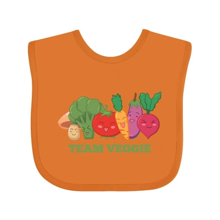 

Inktastic Team Veggie Gift Baby Boy or Baby Girl Bib