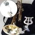 thumbnail image 6 of Lightweight Trumpet Clip Sheet Music Holder Clamp On Marching Lyre Sheet Clips, 6 of 8