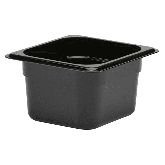 Food Pan 1/6 X 4" CamwearÂ® Black