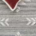 thumbnail image 6 of SAFAVIEH Soho Dinah Geometric Runner Rug, Grey/Ivory, 2'3" x 8', 6 of 10