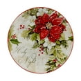thumbnail image 5 of Certified International Set of 4 Silent Night Dessert Christmas Plates 9", 5 of 5