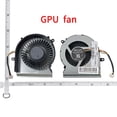 thumbnail image 4 of Laptop CPU GPU cooling fan For MSI GE65 Raider 9SF 9SE GP65 Leopard 9SD 9SF MS-16U2 16U1 Gaming Cooler Radiator PABD07012SH N425 CPU, 4 of 4