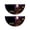 A001- A, variant on Half Circle Flag 2 Pack Jack O Lantern Pattern Halloween Banner for Front Porch Outdoor Hanging Halloween Party Decorations for Haunted House Entrance