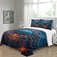 thumbnail image 2 of Home Bedclothes 3D Spider Printed Duvet Cover Set Teen Adult Highend Bedding Set Bedspreads,Queen (90"x90"), 2 of 6