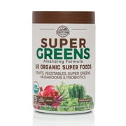 Country Farms Super Greens Drink Mix, Chocolate, 10.6 oz., 20 Servings (Packaging May Vary)