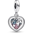 thumbnail image 1 of CHARM PLATA 925 CORAZON MUNDO FAMILIA GIRATORIO 554, 1 of 4