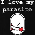 thumbnail image 2 of CafePress - I Love My Parasite Maternity Dark T Shirt - Maternity Dark T-Shirt, 2 of 3