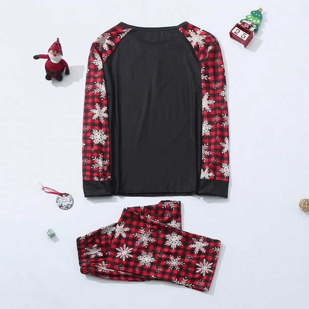 Black Friday Deals 2022! Pisexur Christmas Pajamas for Family, Merry  Christmas Classic Plaid Xmas Gnome Sleepwear for Matching Family Christmas