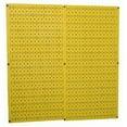 thumbnail image 1 of Panneau à Chevilles en Métal Jaune par Wall Control - Lot de 2, 1 of 5