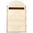 thumbnail image 1 of Wedding Card Box Creative Romantic Wooden Wedding Post Box Wedding Gift Card Box, 1 of 8