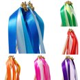 thumbnail image 2 of Bangcool 50PCS Ribbon Wands Decorative Colorful Ribbon Sticks Wedding Party Favors, 2 of 2