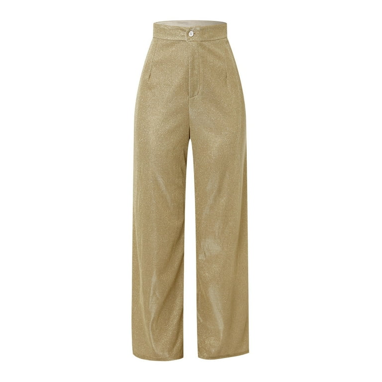 Ierhent Wide Leg Dress Pants for Women Plus Size High Waisted Work 