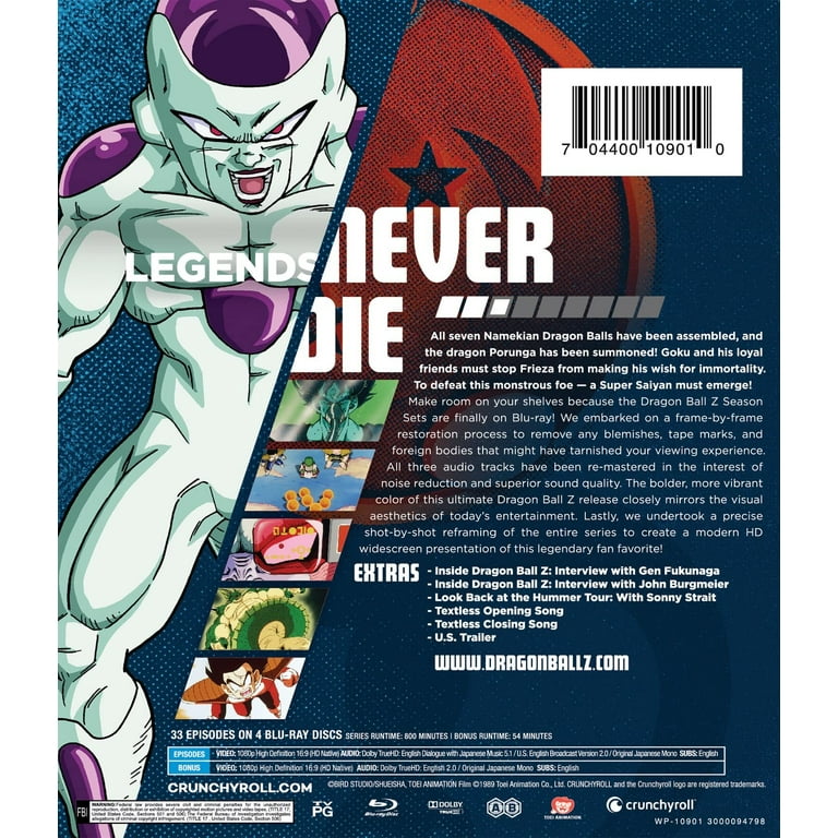New Dragon Ball Z Season 3 (Blu-ray) - Walmart.com New Dragon Ball Z Season 3 (Blu-ray) - Walmart.com