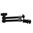 thumbnail image 1 of Soporte universal de brazo mágico de 11 pulgadas con rotación e inclinación para monitor de cabeza esférica de 7 pulgadas de acero inoxidable, 1 of 6