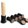 thumbnail image 5 of 24pcs of Chair Sock for Chair Legs, Furniture Legs, Non-Slip Pads for Fits 1"-2" Diameter Chair Legs, Black, 5 of 5