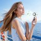 thumbnail image 4 of CaiYueKe Portable Fan For Travel Mini, Small Pocket Handheld Fan Personal Rechargeable Turbo Battery Operated USB High Speed Keeping Cool In Hot Weather Summer Beach For Women, 4 of 9