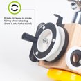thumbnail image 4 of Cubo Ocupado Para Niños, Tablero De Actividad Sensorial Ocupado De Madera, Juguete De Viaje, Juguetes Educativos De Aprendizaje Para Niños Y Bebés Yuarrent FN008356-02, 4 of 6