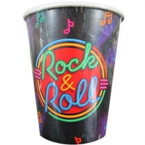 Various 9oz Paper Cups, Set of 8