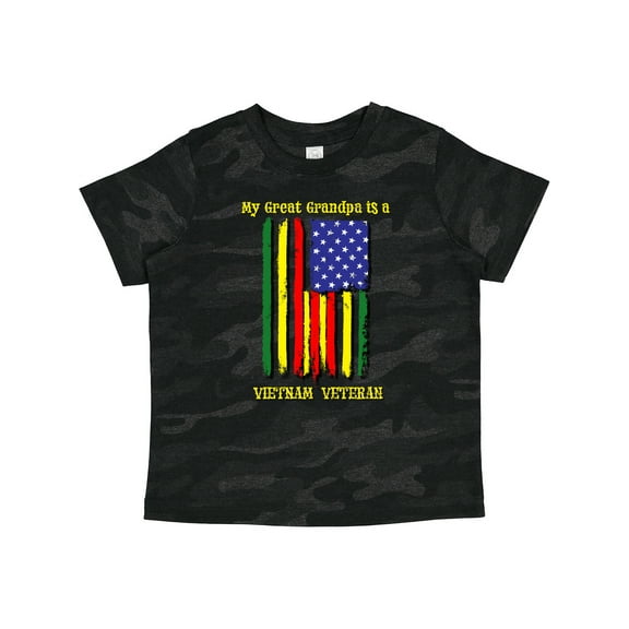 Inktastic My Great Grandpa is a Vietnam Veteran Boys or Girls Toddler T-Shirt