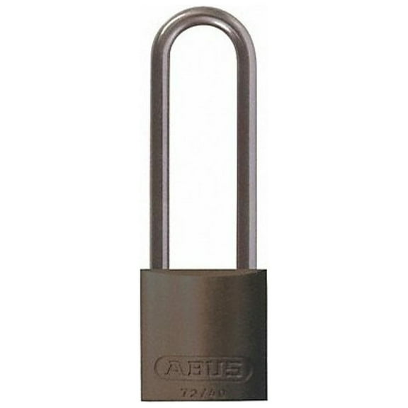 Abus Lockout Padlock,KD,MK,Brown,1-1/2"H 72 HB/40-75 KD Brown