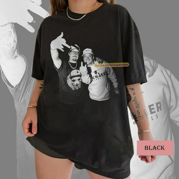 Vintage Hardys & Wallens 2024 T-Shirt, Retro Hardy Shirt, Country Music Wallen Concert Shirt, Hadrys Shirt, Gift For Fan Shirt, Black Color size S