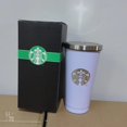 thumbnail image 1 of Starbucks Bouteille Isotherme en Acier Inoxydable à Double Paroi 473ml avec Paille, 1 of 2