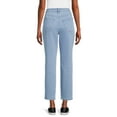 thumbnail image 3 of No Boundaries Juniors High Rise Mom Jeans, 27" Inseam, Sizes 1-21, 3 of 5