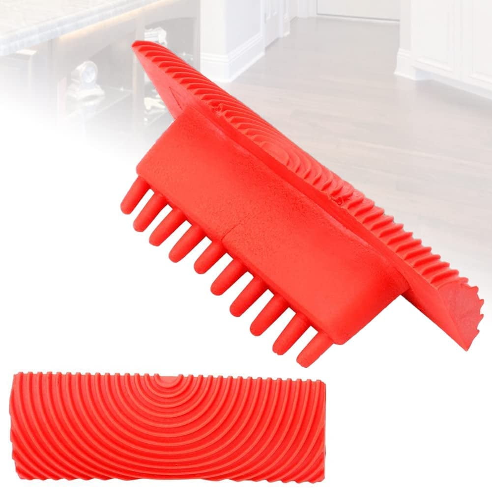 Wood Grain Tool,Wood Graining Painting Tool Rubber DIY Imitation Wood