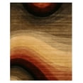 thumbnail image 1 of EORC T57MU 4 x 6 ft. Madrid Multi Hand Tufted Wool Desertland Rug, 1 of 3