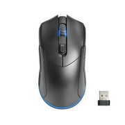 onn Rechargeable Wireless Gaming Mouse with LED Lighting, 8 Programmable Buttons