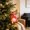 A, variant on PiGOGI Christmas Tree Ornaments Xmas Hanging Decorations Cute Mini Christmas Tree Decoration for Holiday Window Home Wreath Indoor Display