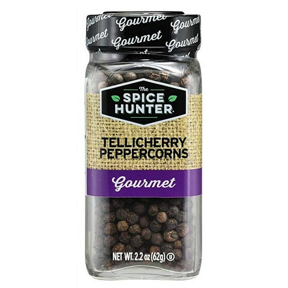 Spice Hunter Whole Black Tellicherry Peppercorns (2.2 ounces)