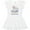AA-White, variant on Inktastic My Great Aunt Loves Me to the Moon and Back Girls Baby Dress