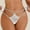 White, variant on Thongs for Women, G String Thongs for Women, Lace Underwear for Women, White L