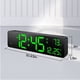 thumbnail image 3 of Reloj de Pared Digital Pantalla Grande con Hora, Fecha, Temperatura, Reloj Despertador Digital LED con RepeticióN para Dormitorio, 3 of 6