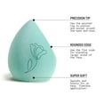 thumbnail image 3 of Microfiber Makeup Sponge, Dual Layer Technology for Full Coverage Flawless Makeup Blender for Foundation, Powder and Cream (Velvet Style and Blue Color), 3 of 7