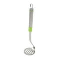 thumbnail image 1 of Binwennn Stainless Steel Potato Mashers Quality Thickened Potatoes Mud Manual Crusher Kitchen Fruit Vegetable Cutter Tools Handheld Garlic Soft Skin Peeler Manual Hand Mixer Mincing Garlic Garlic, 1 of 7