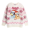 thumbnail image 1 of Bluey Girls Character Ugly Christmas Sweaters, 1 of 6