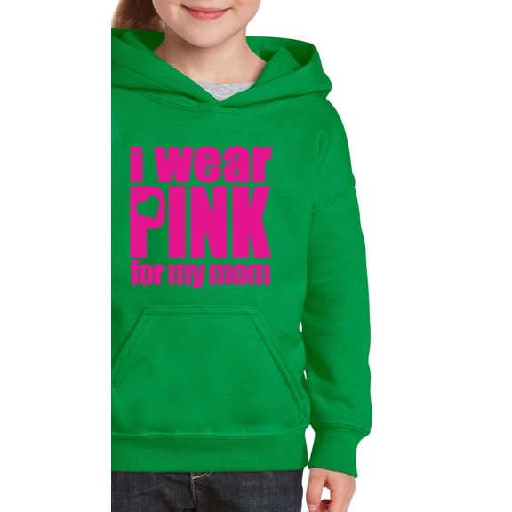 Artix - Big Boys Hoodies and Sweatshirts - I Wear Pink For My Mom