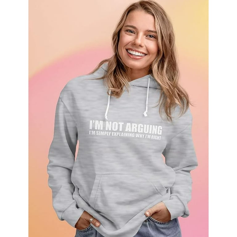 Hoodies with cool sayings discount