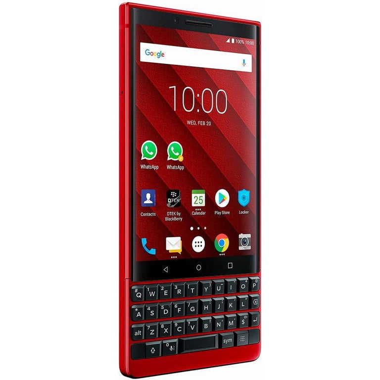 Blackberry KEY2 Red Edition with 128GB Dual sim (Unlocked