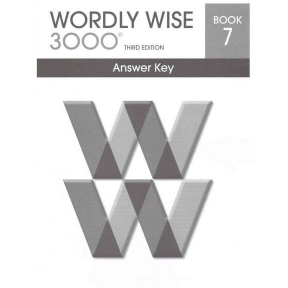 Wordly Wise 3000, Book 7