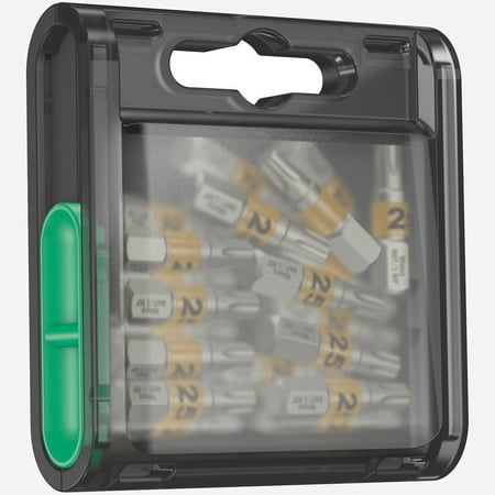 

Wera 057778 Bit-Box 20 Torx with Holding Function T25 20 Pieces