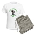 thumbnail image 5 of CafePress - Squirrel Feeder Women's Light Pajamas - Women's Short Sleeve Print T-Shirt and Pants Light Cotton Pajama Set, 5 of 7
