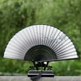 thumbnail image 3 of HIBIBUD Folding Fan Accurate Silk Screen Print Folding Hand Fan Rich in Ancient Richness Folding Fans Handheld Style2, 3 of 4