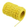 thumbnail image 3 of 164Ft Floral Bind Wire Wrap Twine 2mm Florist Wire Iron Wire Paper Covered Vine Yellow, 3 of 5
