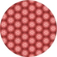 thumbnail image 1 of Ahgly Company Machine Washable Indoor Square Transitional Red Area Rugs, 3' Square, 1 of 7