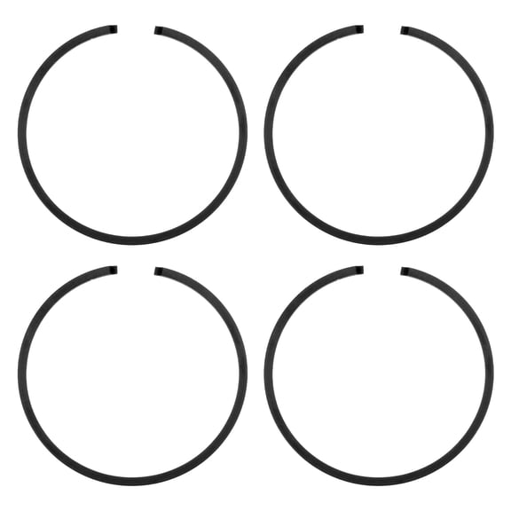 Uxcell 4-Pack Piston Ring Set 34mm x 1.5mm Standard Piston Ring Black Piston Rings Electric Saw Replaces
