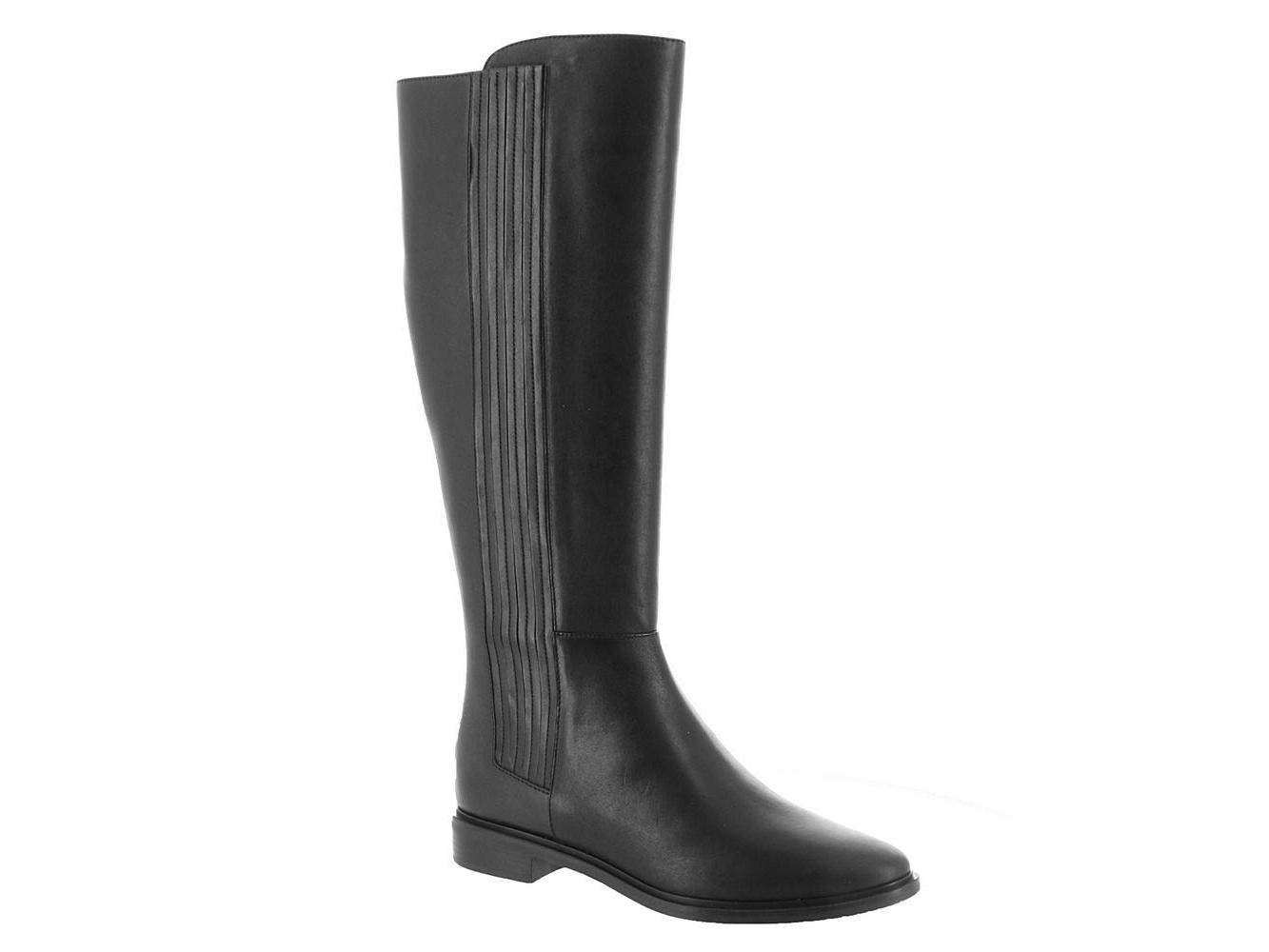 calvin klein finley wide calf boots