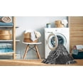 thumbnail image 2 of Ahgly Company Machine Washable Indoor Round Transitional Gunmetal Gray Area Rugs, 7' Round, 2 of 7